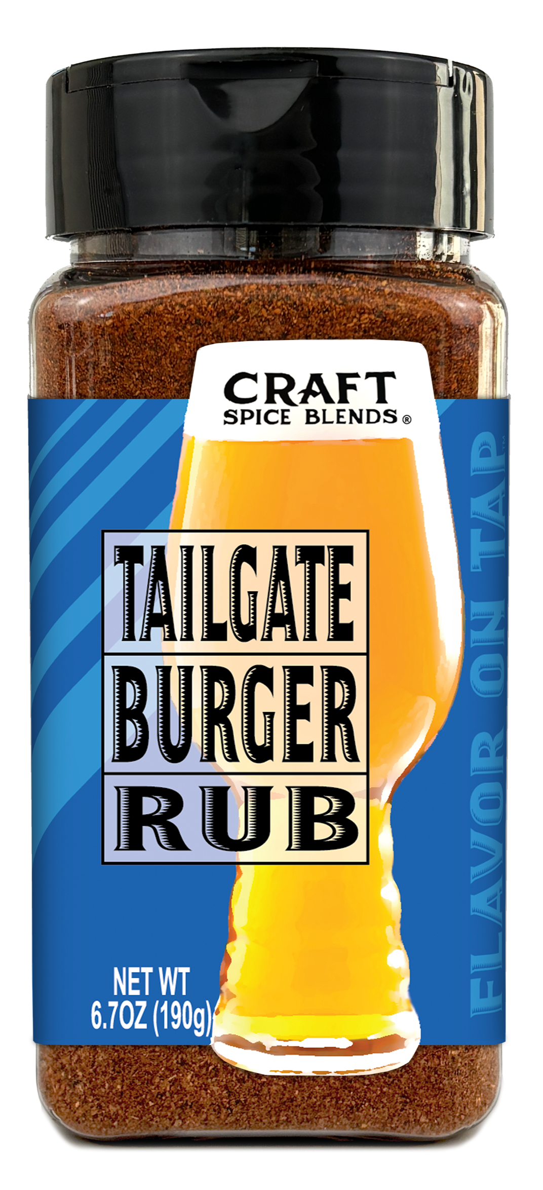 Tailgate Burger Rub 6.7oz image 0