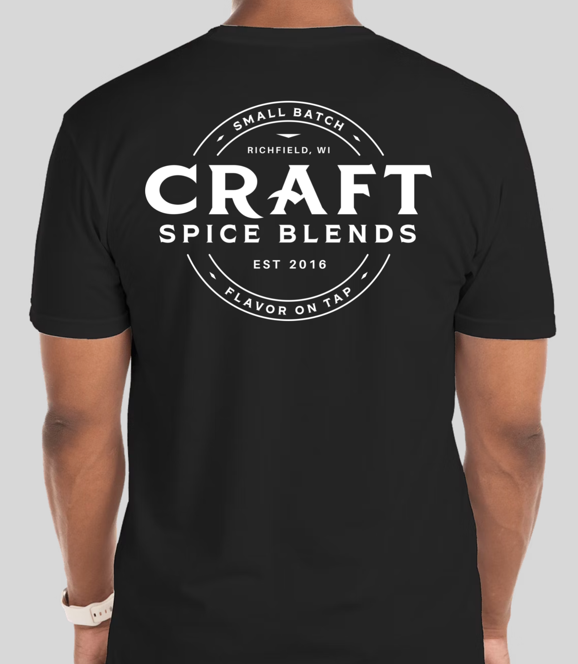Craft Spice Blends Black T-Shirt image 1