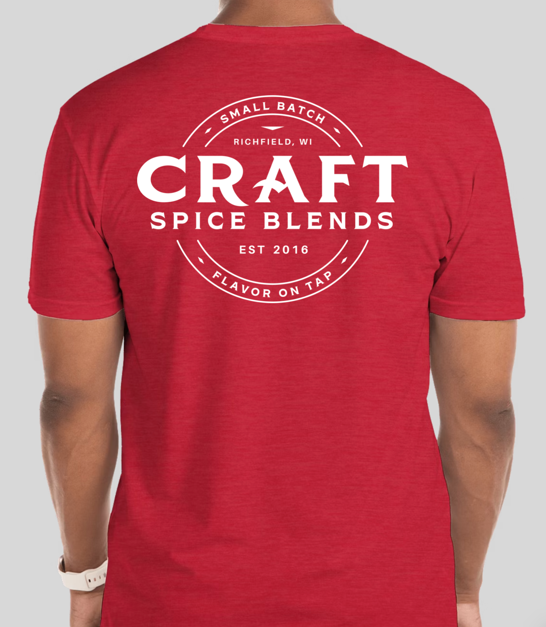 Craft Spice Blends Red T-Shirt image 1
