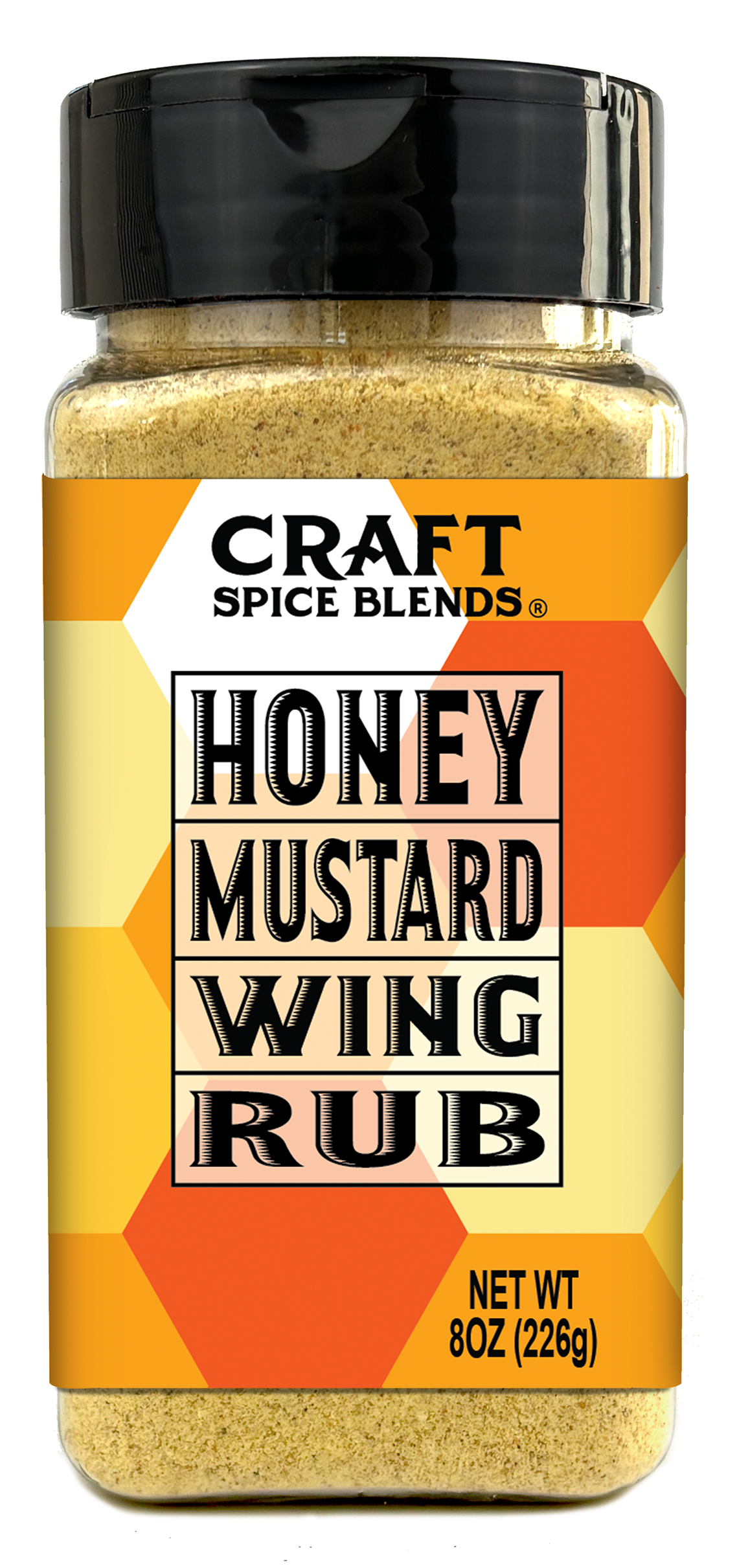 Honey Mustard Wing Rub 8oz image 0